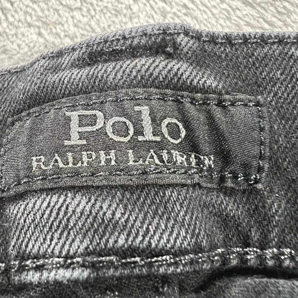Polo Ralph Lauren Sullivan Slim Fit Jeans Mens 35x32 Black 2018‎ Denim Casual